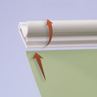 gotcha banner hanger in open position