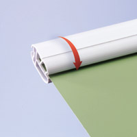 supersnap banner hanger in closed position