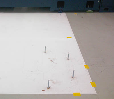 machine placement templates mylar bolt templates megaprint