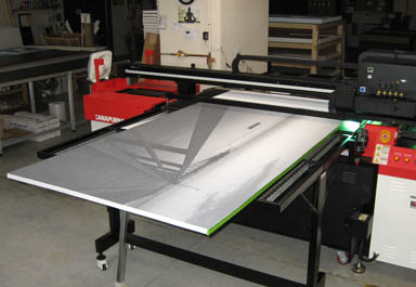 flatbed printer