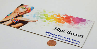 50 point board for large format printing