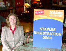 Registration Desk Event Sign