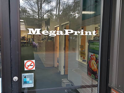 adhesive vinyl printing for window displays signage megaprint window letter stickers