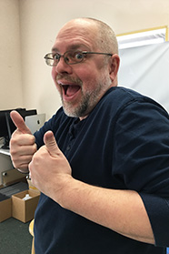 Megaprint Production Team Member Mike P