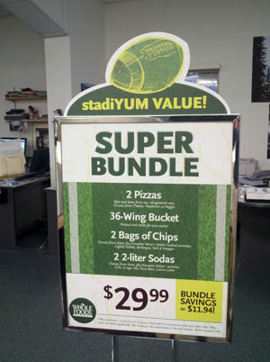 Stanchion sign with die cut top<br>Printing on .040 Sintra stanchion sign